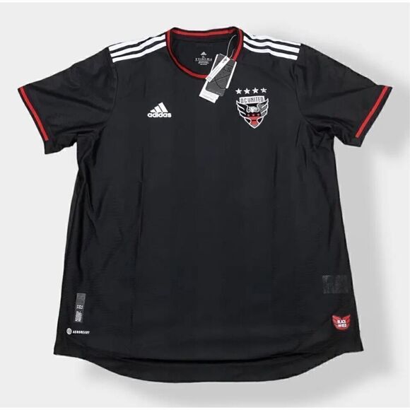 Adidas D.C. United 22/23 Authentic Mens Home Soccer Jersey size XL Brand New (a) - Picture 2 of 11